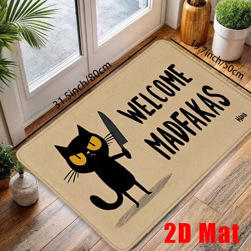 Halloween-Themed Doormat