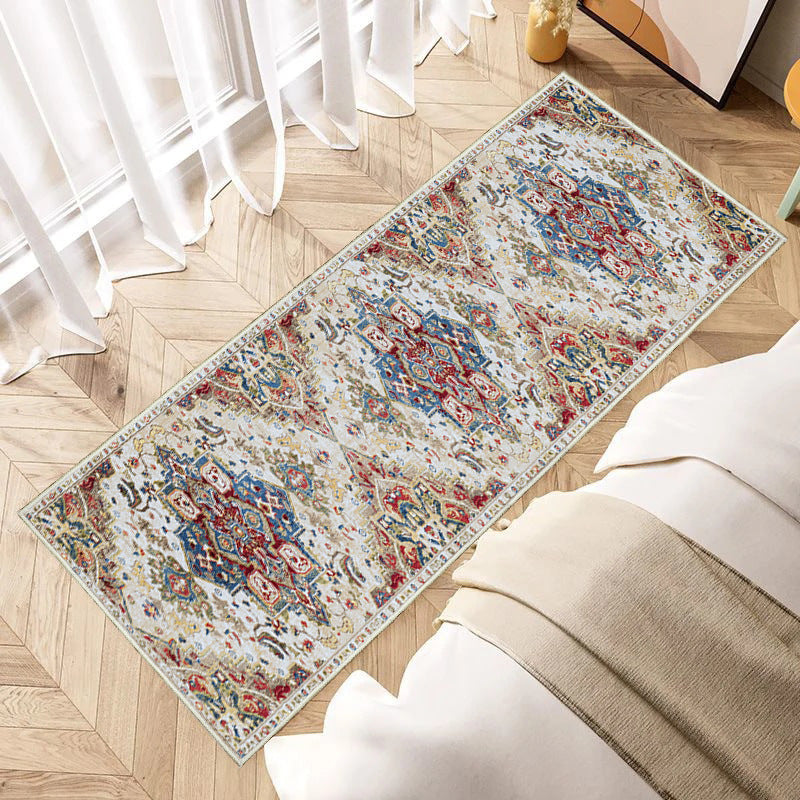 Vintage Bohemian Area Runner Rug Kalsten