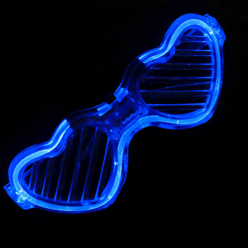 Glowing Heart Glasses