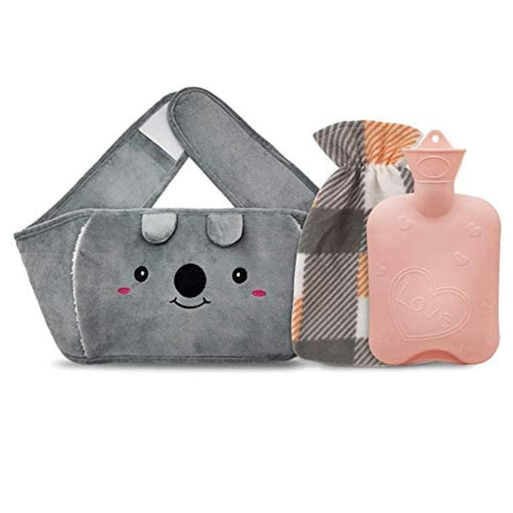 Cute Plush Hot Water Bottle Set Kalsten