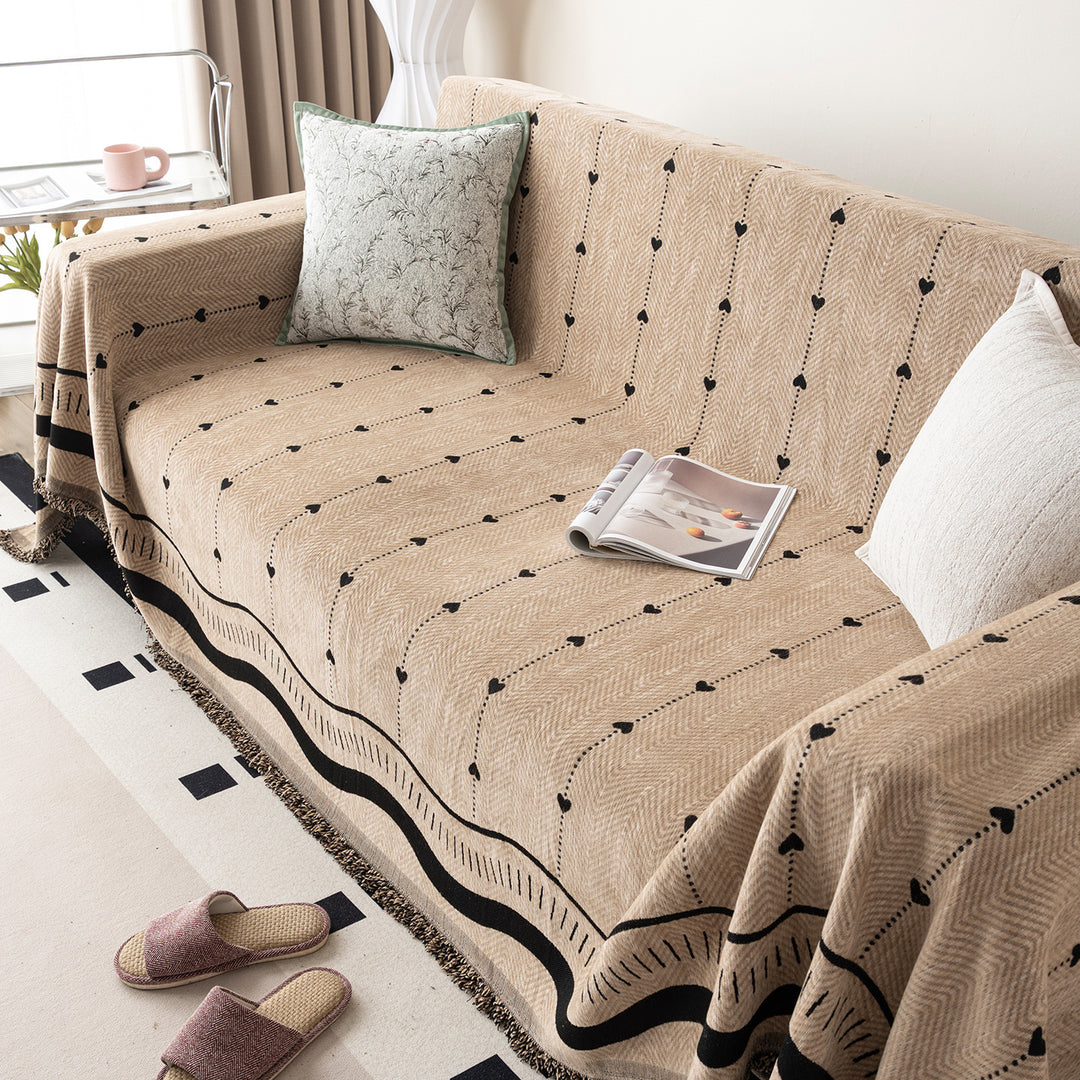 Elegant Texture Sofa Cover