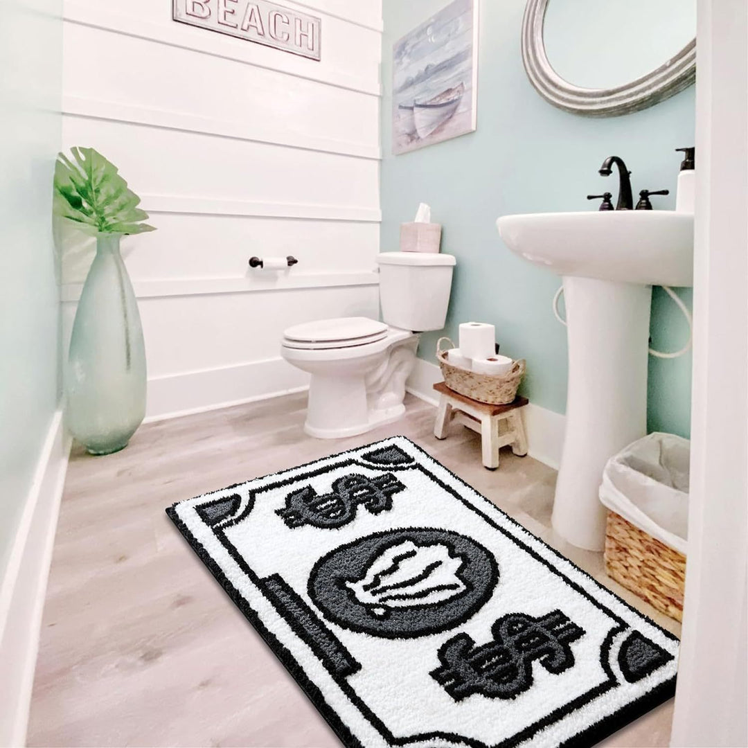Fun Money-Themed Area Rug