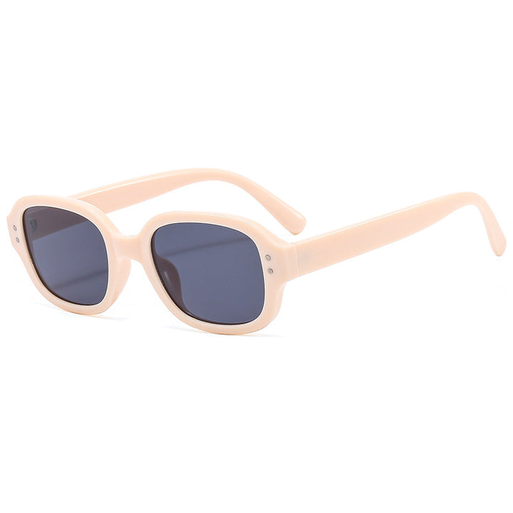 Women's sunglasses with modern, transparent frame and UV protection Kalsten