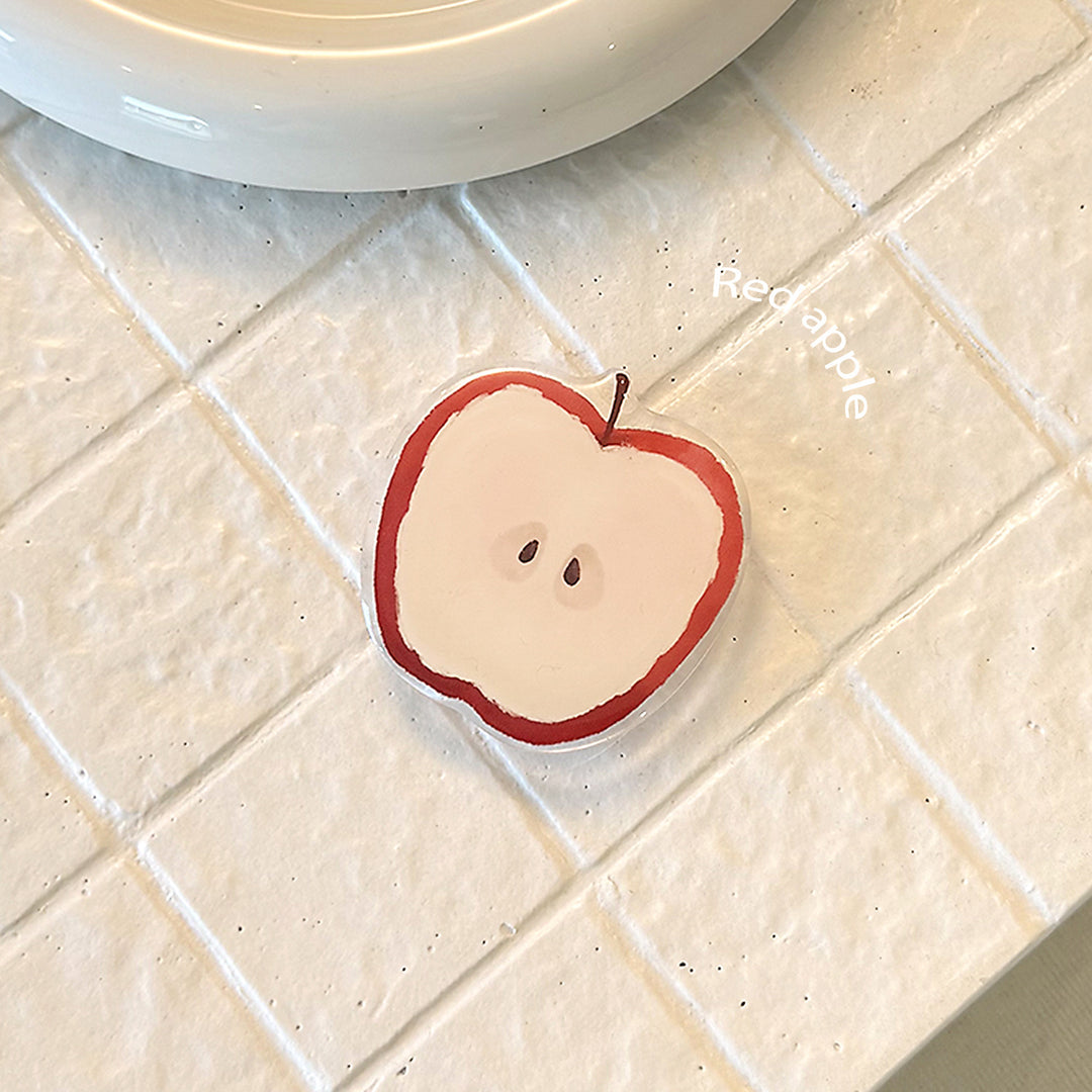 Apple motif coasters Kalsten