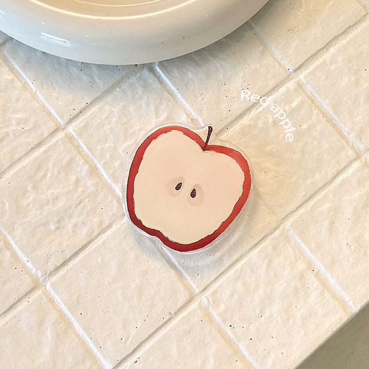 Apple motif coasters Kalsten
