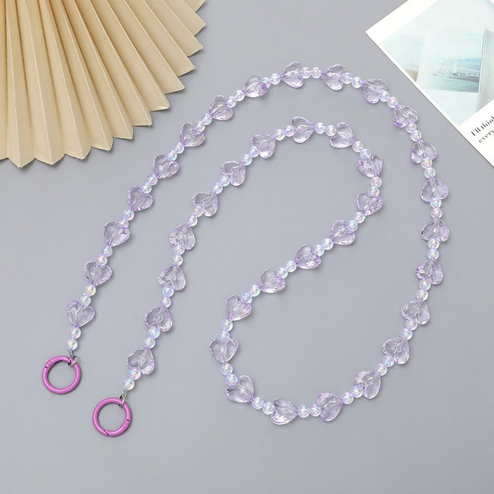 Heart-Shaped Beaded Eyewear Chain Kalsten 1790134470