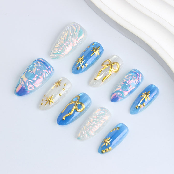 Artistic Press-On Nail Art Set Kalsten 1787542830