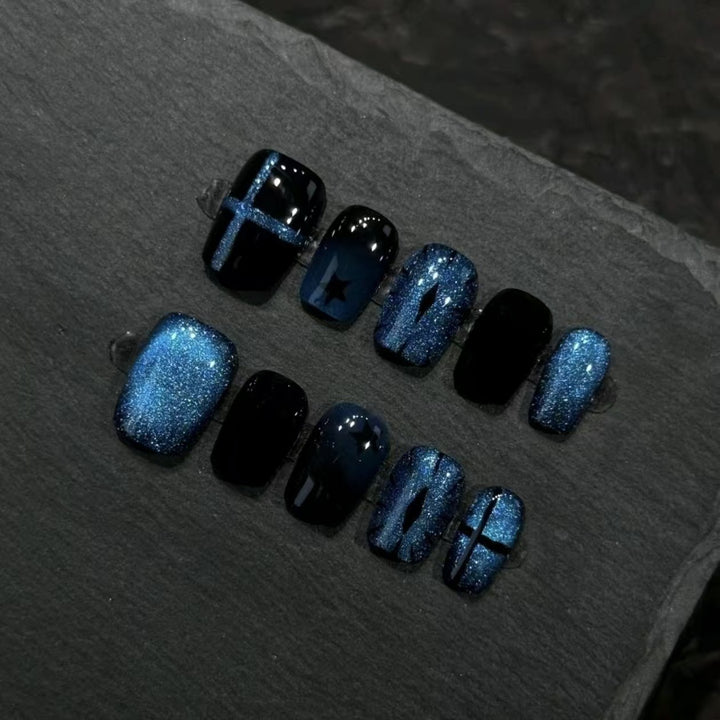 Starry Night Glitter Nail Art Set Kalsten