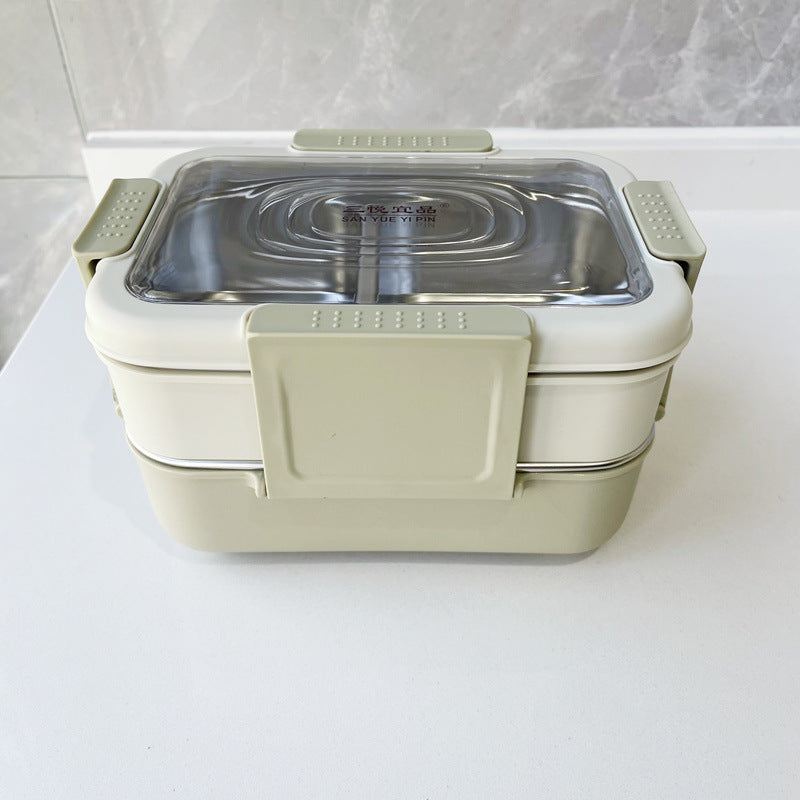 Multi-Layer Leak-Resistant Food Storage Container