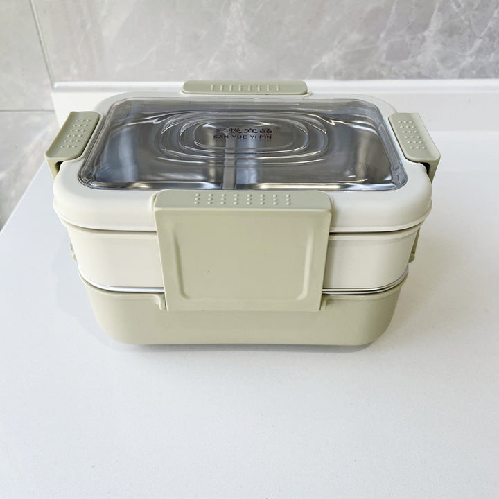 Multi-Layer Leak-Resistant Food Storage Container