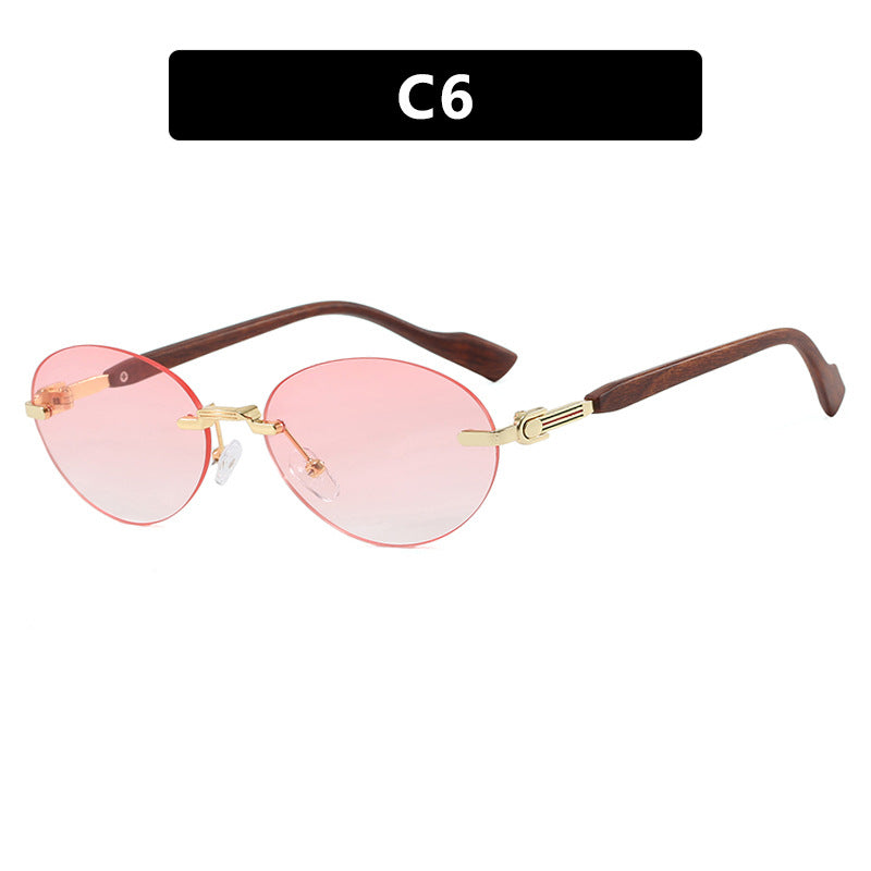 Women's fashionable sunglasses in elegant retro style with high-quality lenses and wooden details Kalsten