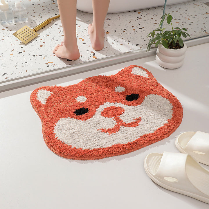 Cute Animal Character Bath Mat Kalsten