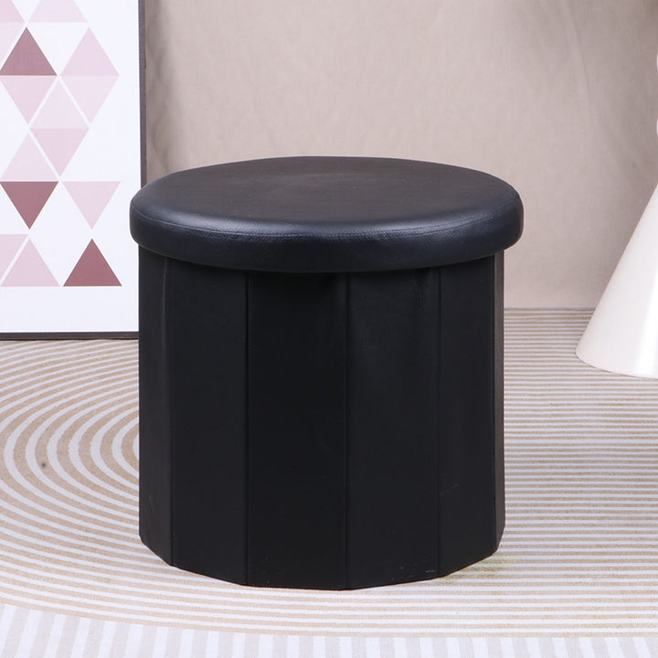 Folding Storage Pouf Kalsten