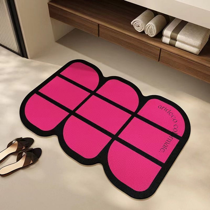 Modern Absorbent Bath Mat