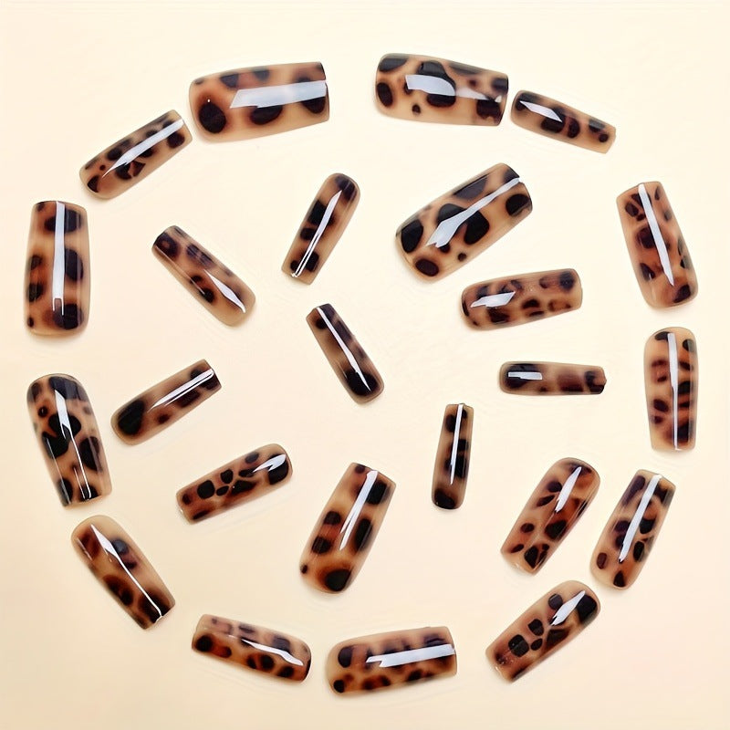 Animal Print Press-On Nails Kalsten