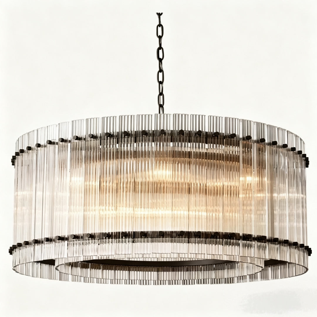 Modern Artisan Crystal Pendant Light