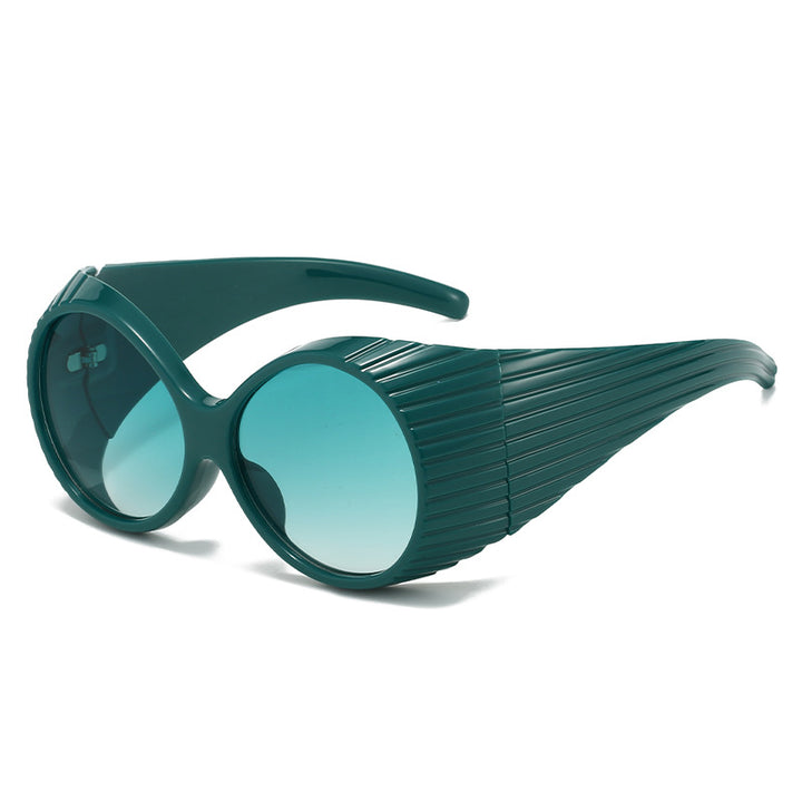 Women's extravagant sunglasses with unique wave design Kalsten