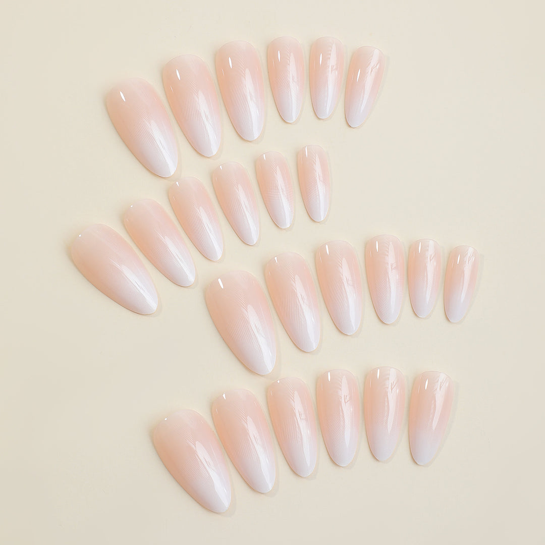 Premium Natural Finish Press-On Nails Kalsten