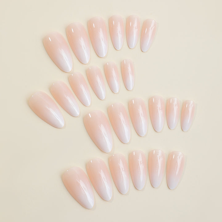 Premium Natural Finish Press-On Nails Kalsten