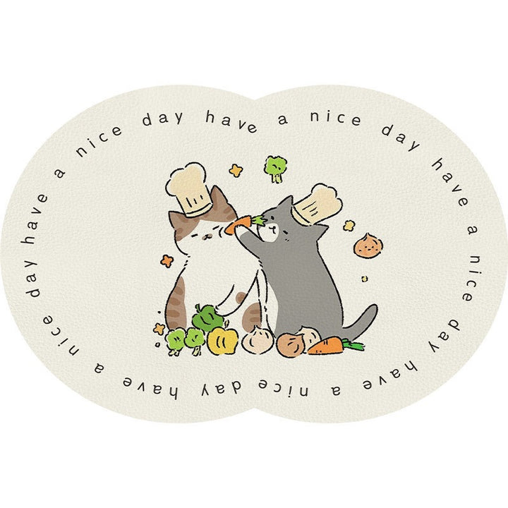 Unisex Cute Cartoon Pet-Themed Mat Kalsten