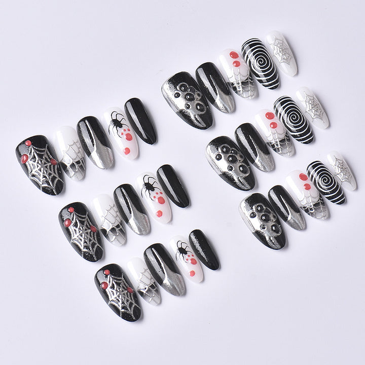 Spooky-Themed Press-On Nail Set