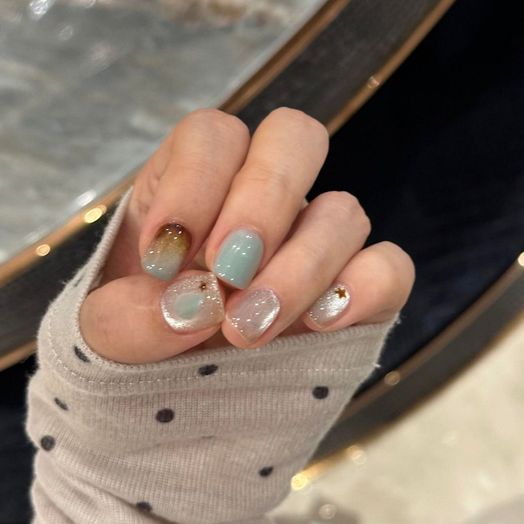Artificial nail tips with gloss finish Kalsten