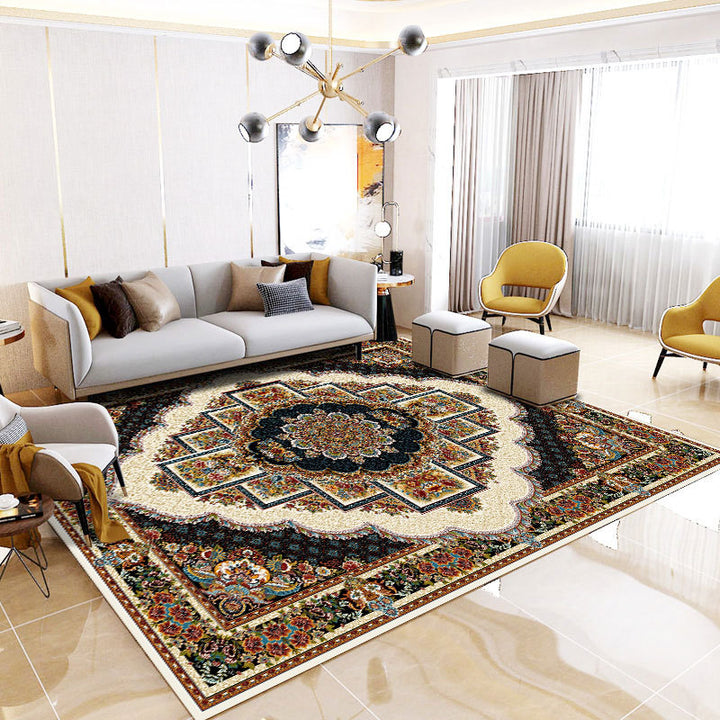 Luxurious Floral Patterned Area Rug