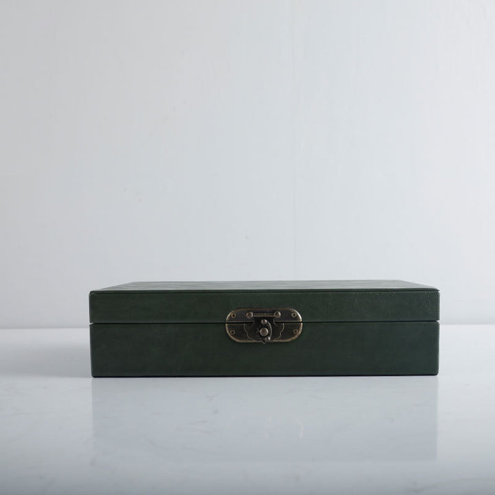 Decorative Storage Boxes with Textured Accents