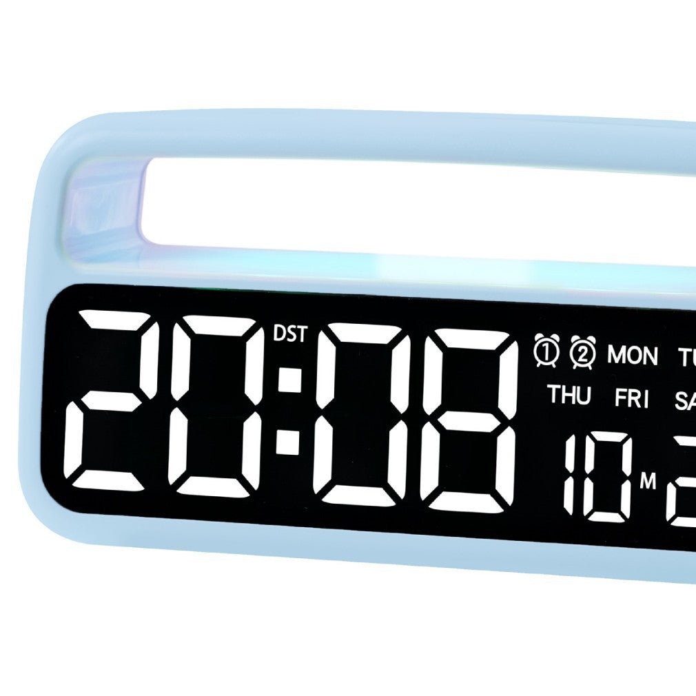 Digital alarm clock with clear LED display and modern features Kalsten