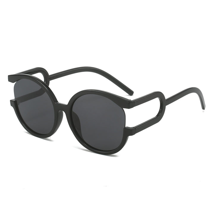 Avant-Garde Circular Frame Sunglasses Kalsten