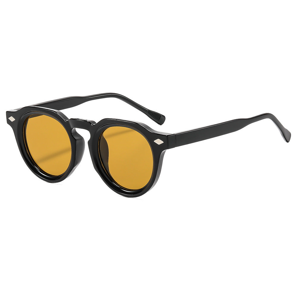 Retro-Inspired Round Frame Sunglasses Kalsten