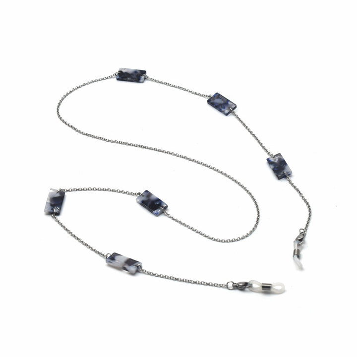 Elegant Bead-Accented Eyewear Holder Chain Kalsten