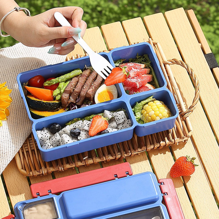 Multi-Compartment Meal Prep Lunch Box with Airtight Seal