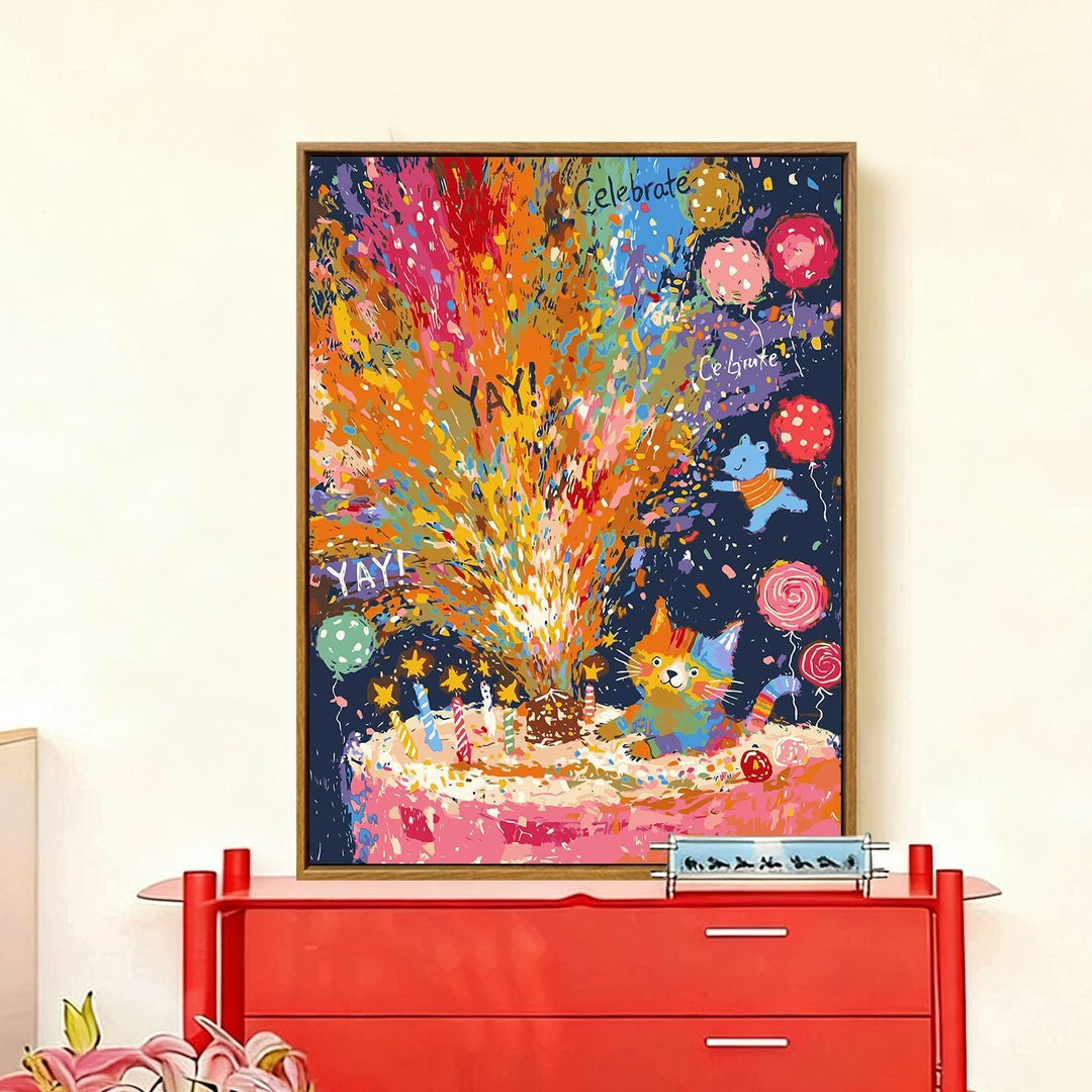 Whimsical Holiday-Themed Wall Art Kalsten