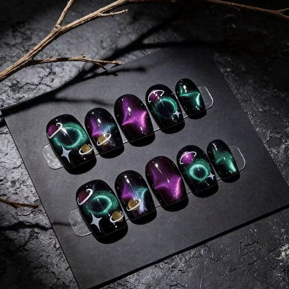 Artistic Press-On Nail Art Design Set Kalsten