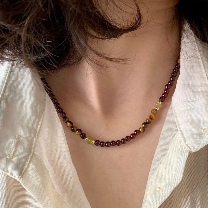 Natural Beaded Necklace Kalsten