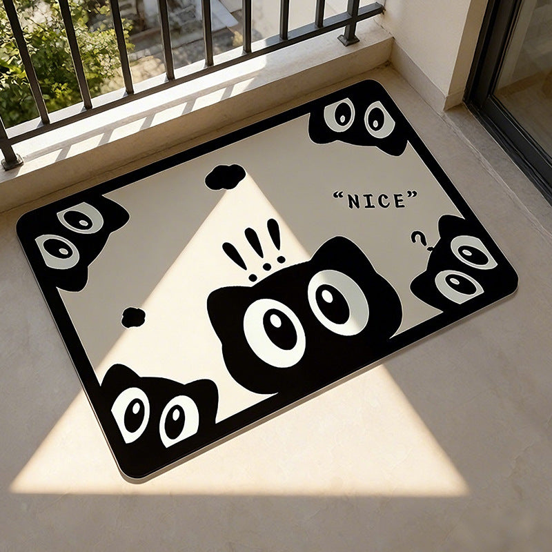 Decorative Bathroom Mat Kalsten