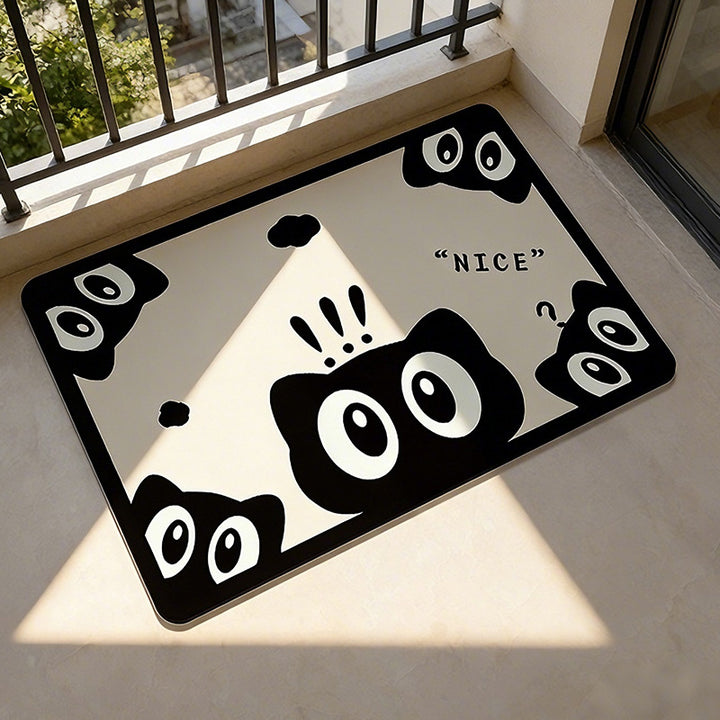 Decorative Bathroom Mat Kalsten