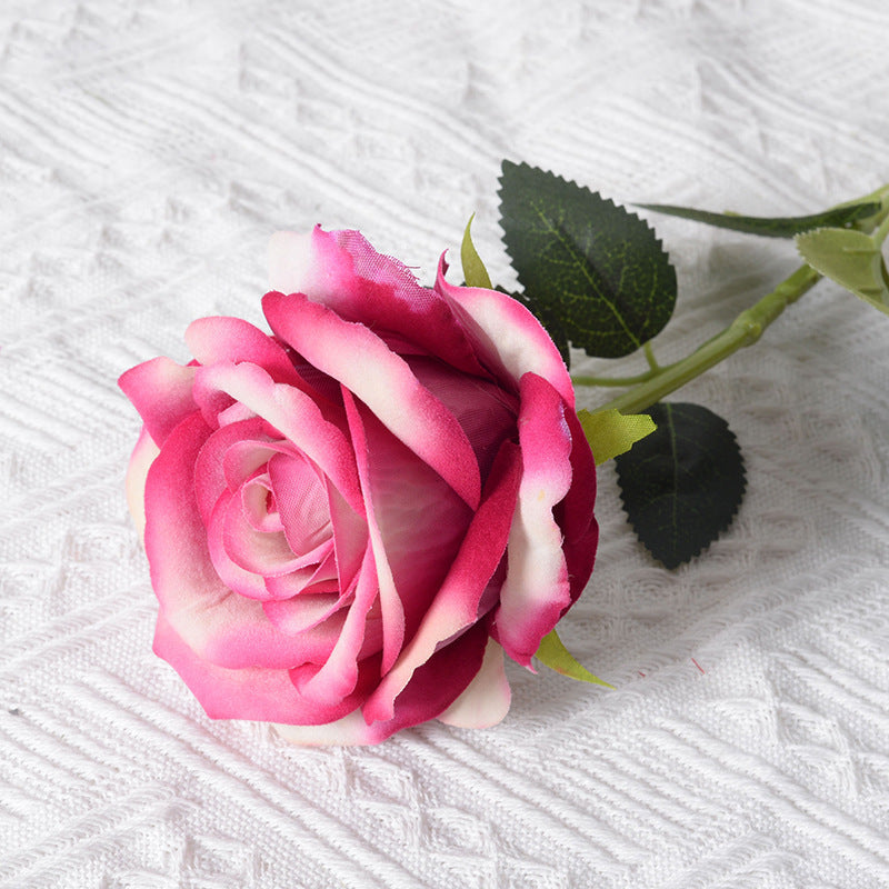 Artificial Blue Rose Flower Decoration