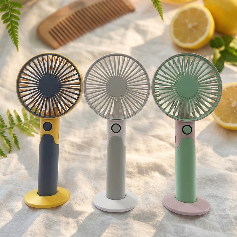 Ladies portable cooling fan with adjustable tilt angle Kalsten