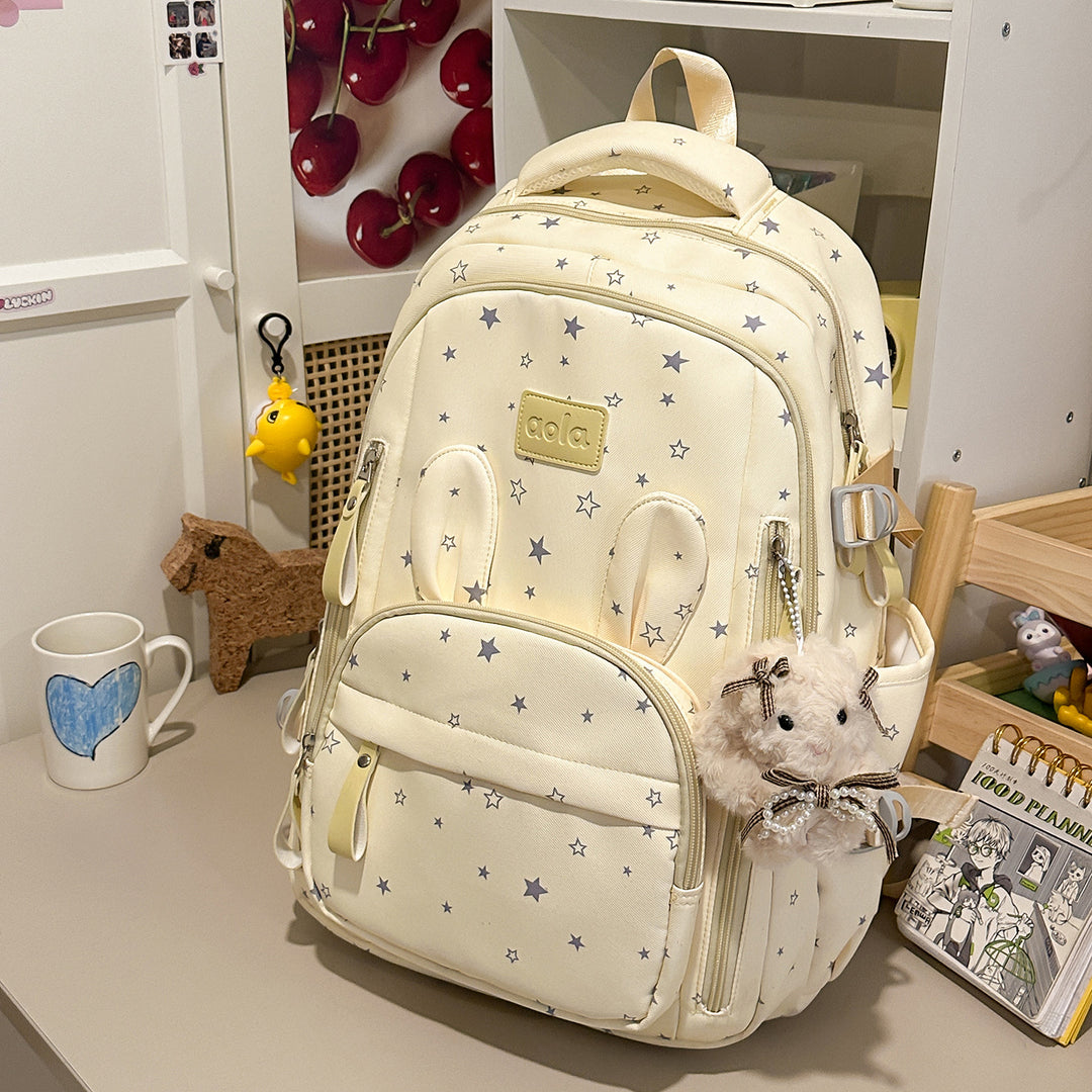 Adorable Bunny-Ear School Backpack Kalsten