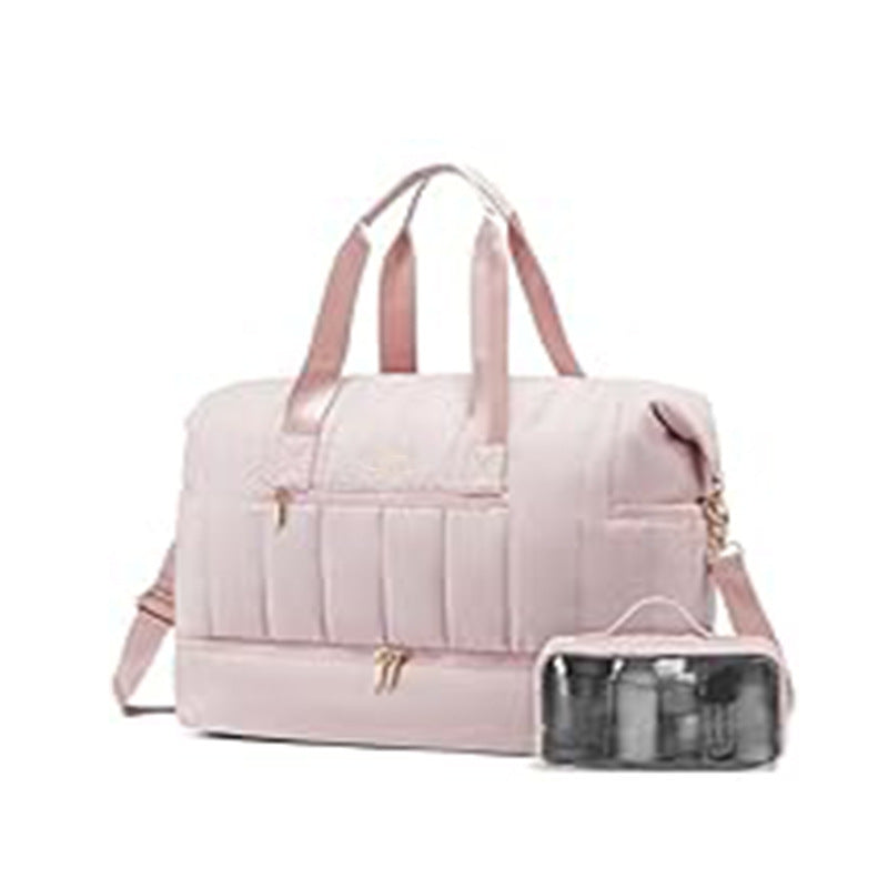 Stylish and Functional Sports Bag with Removable Cosmetic Compartment Kalsten