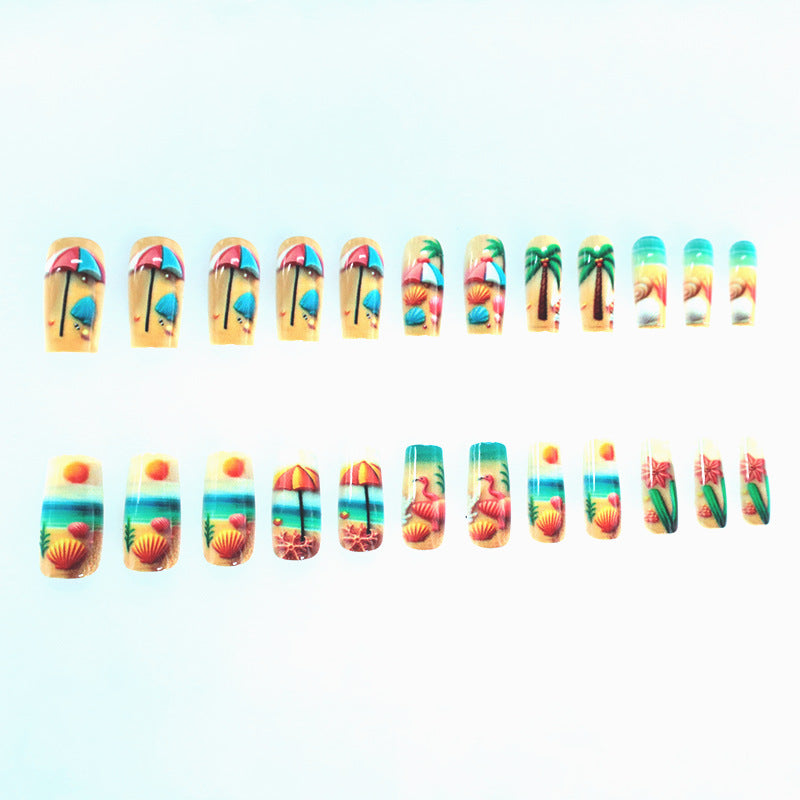 Coastal Paradise Nail Art Kalsten