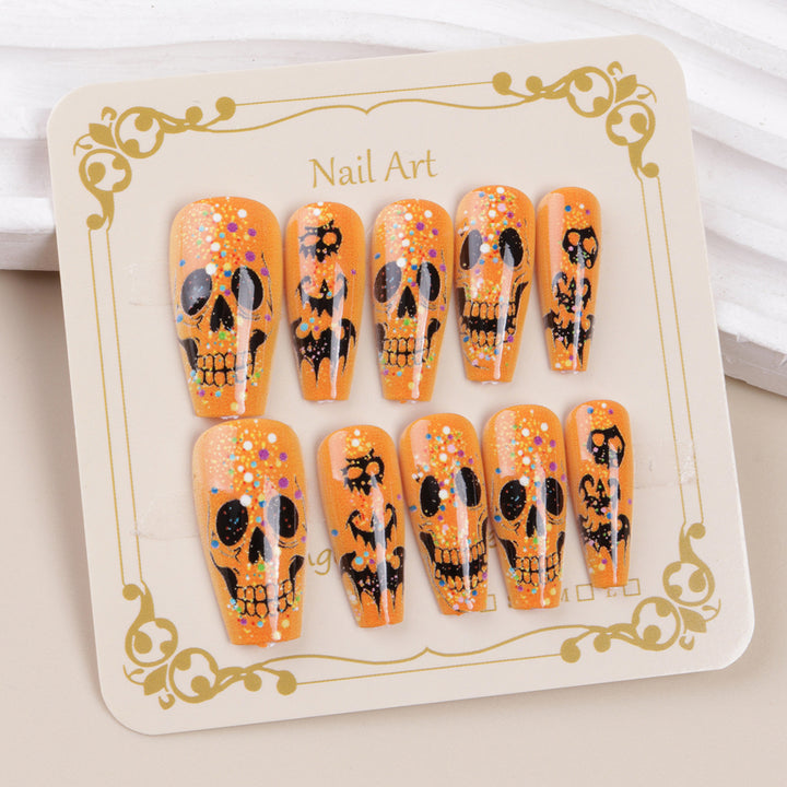 Halloween-Themed Glitter Nail Art Set Kalsten