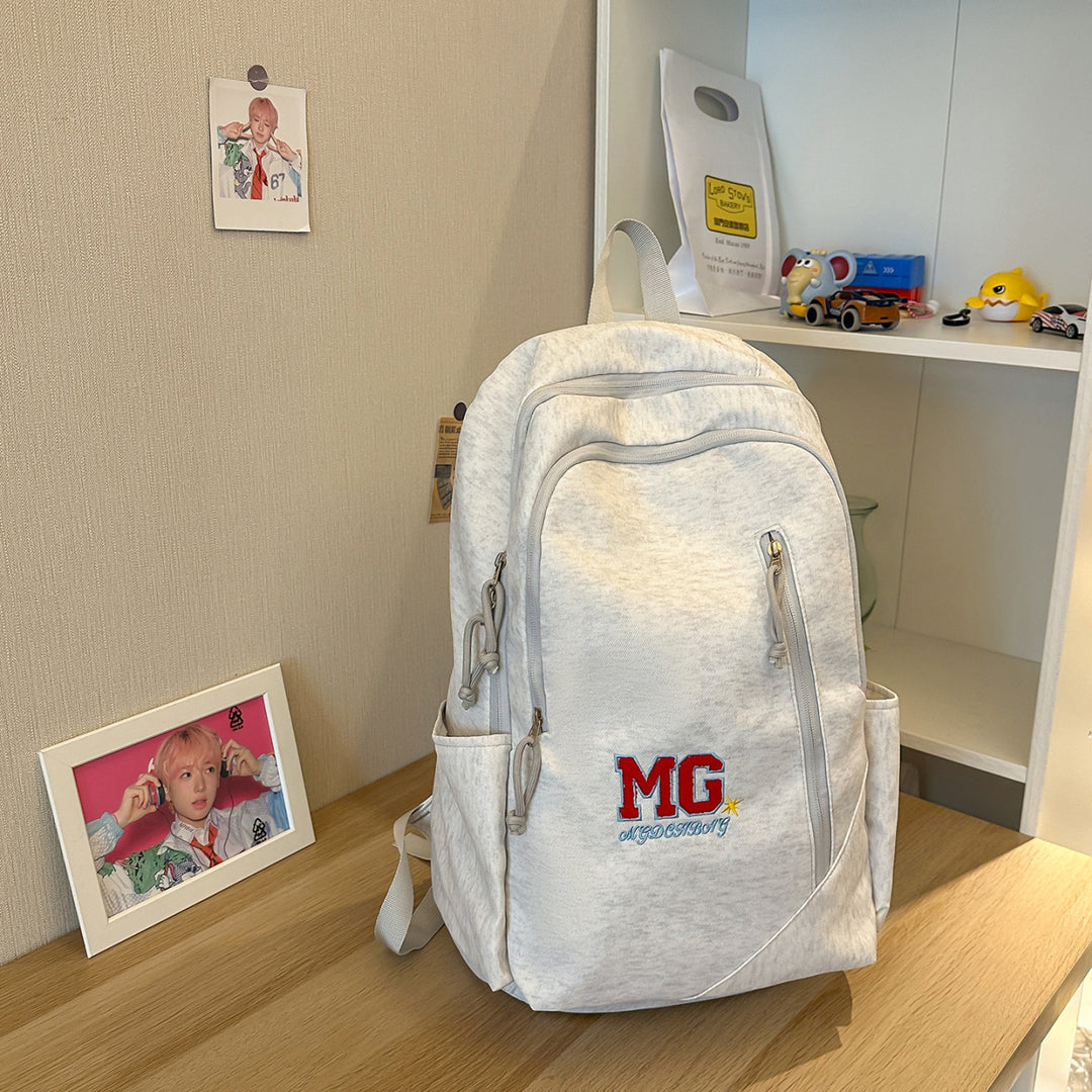 Embroidered Casual Backpack Kalsten