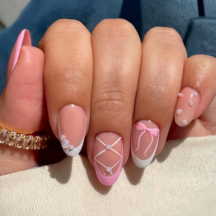 Elegant Decorative Press-On Nail Set Kalsten