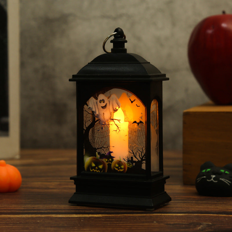 Nostalgic Lantern with Halloween Motif Kalsten