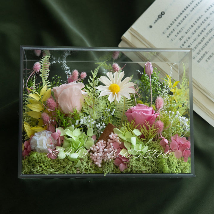 Preserved Floral Display Box