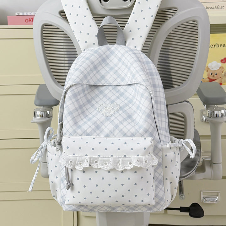 Playful Bunny-Ear Design Backpack Kalsten