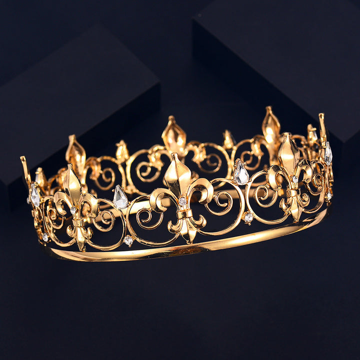Ladies Filigree Crown with Noble Embellishments Kalsten
